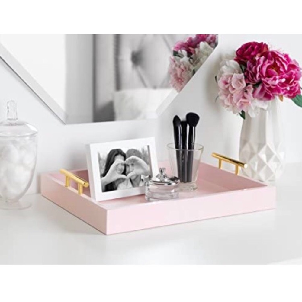Pink Gold Tray
